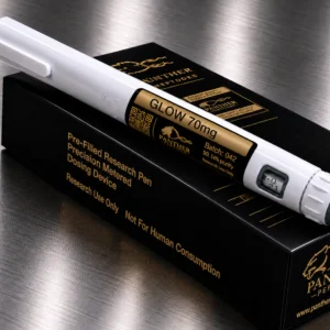 GLOW 70mg disposable research pen by Panther Peptides