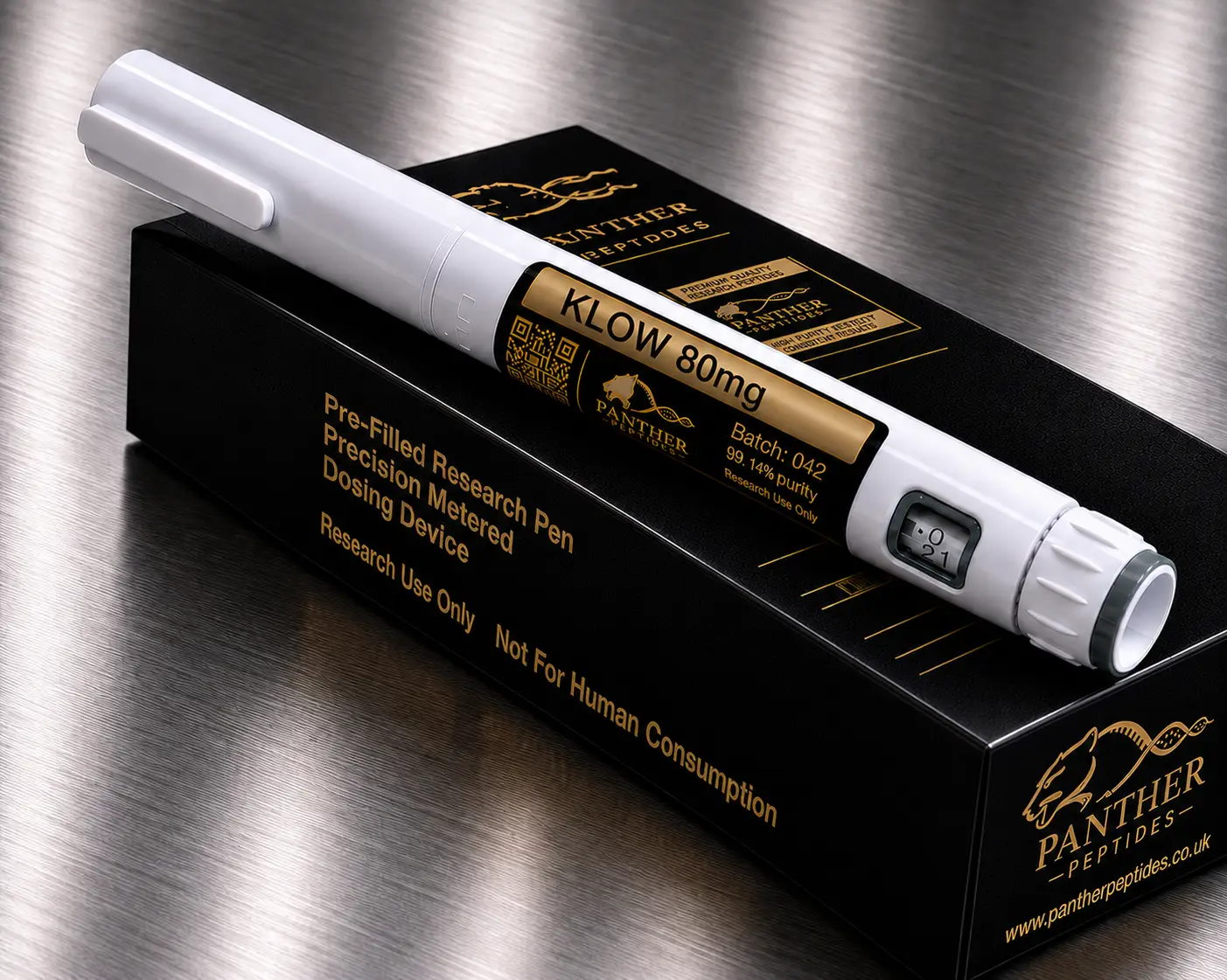 KLOW 80mg Disposable Research Pen KLOW 80mg disposable research pen by Panther Peptides
