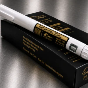 Retatrutide 30mg disposable research pen by Panther Peptides